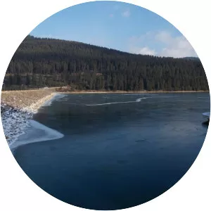 Barajul Frumoasa - Lake in Romania