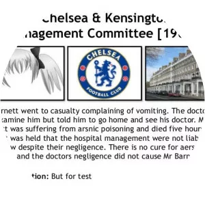 Barnett v Chelsea & Kensington Hospital Management Committee - Legal case
