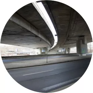 Barrandovský most - Bridge in Prague, Czechia