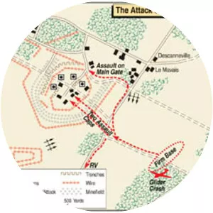 Battle of Merville Gun Battery photograph