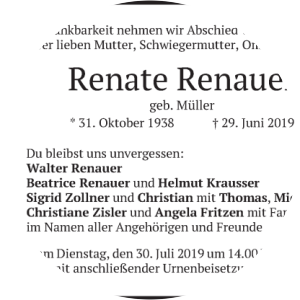 Beatrice Renauer photograph