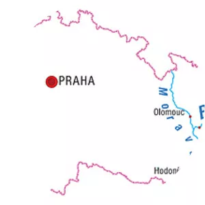 Bečva - River in the Czech Republic