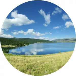 Belmeken Dam - Reservoir in Bulgaria