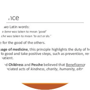 Beneficence - Ethics