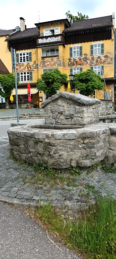 Berg-Brunnen/Blick Alte Pfarrkirche