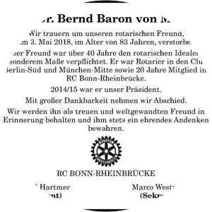 Bernd Baron von Maydell