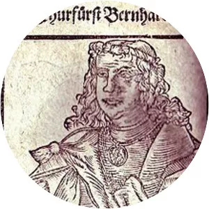 Bernhard, Count of Anhalt photograph