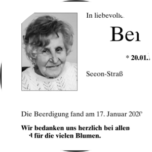 Bertha Hilger photograph