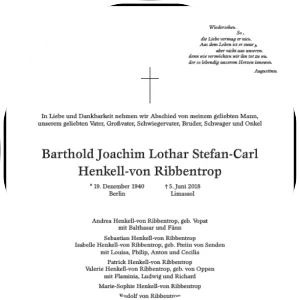 Bertholdt von Ribbentrop