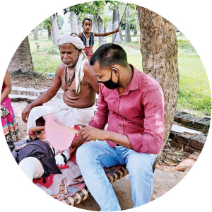 Bhagirath Manjhi photograph