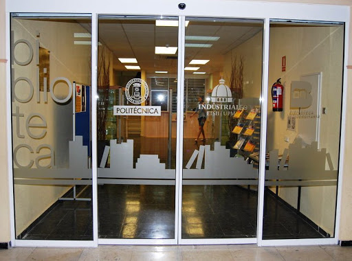 Biblioteca de la ETSI Industriales UPM - University library in Madrid, Spain