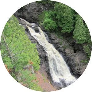 Big Manitou Falls - Waterfall in Wisconsin