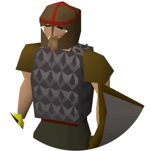 Billy, a guard of Falador - 