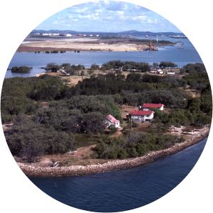 Bishop Island - Island in the Port of Brisbane, Australia