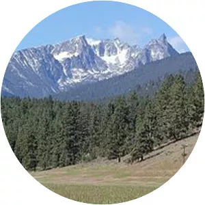 Bitterroot Mountains - Mountain range in Montana