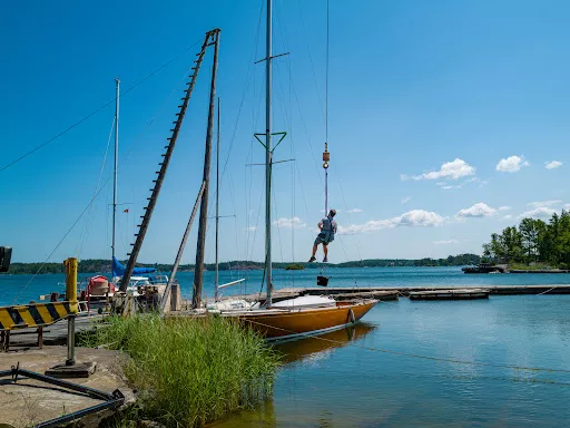 Blombergs varv - Shipyard in Ramso, Sweden