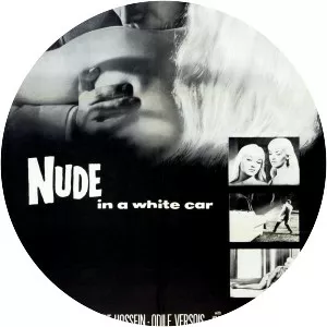 Blonde in a White Car
