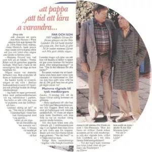 Boel Forsell - Zarah Leander's daughter