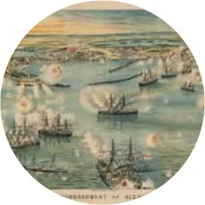 Bombardment of Alexandria photograph