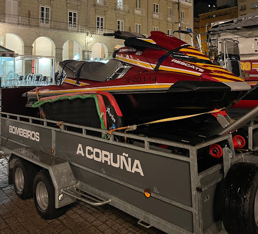 Bomberos / Bombeiros - Fire station in A Coruna, Spain