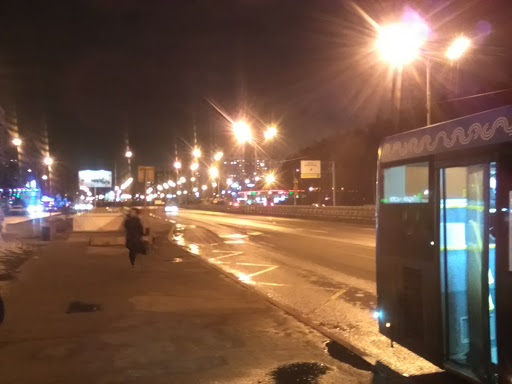 Borovskoye Hwy, 56 - Bus station in Moscow, Russia