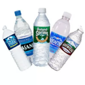 Bottled water photograph
