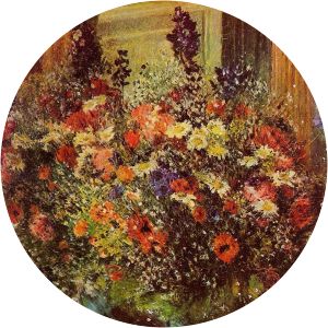 Bouquet in front of a Mirror photograph