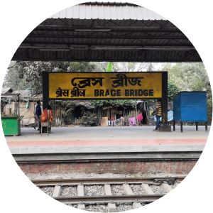 Brace Bridge railway station