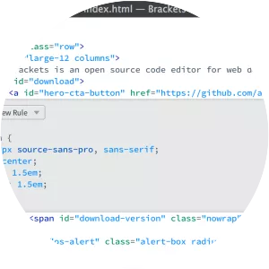 Brackets - System software