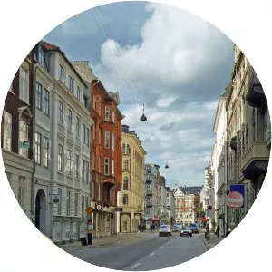 Bredgade - Bus stop in Aarup, Denmark