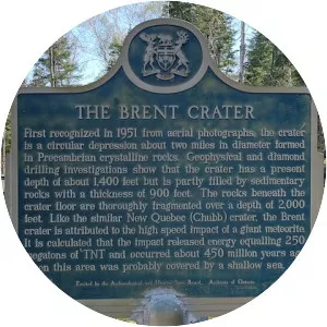 Brent Crater - Impact crater in Canada