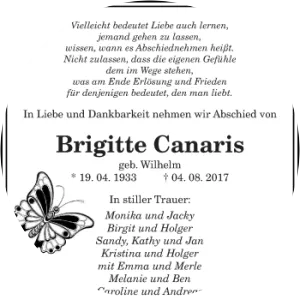 Brigitte Canaris photograph