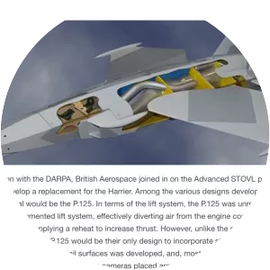 British Aerospace P. 125 - Aircraft model