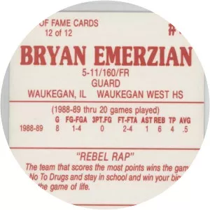 Bryan Emerzian - Basketball player