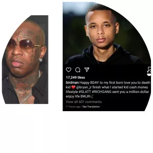 Bryan Williams Jr. - Birdman's son