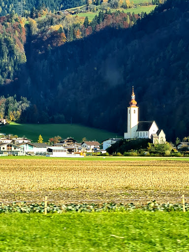 Buch in Tirol Bucherwirt - Bus stop in Buch in Tirol, Austria