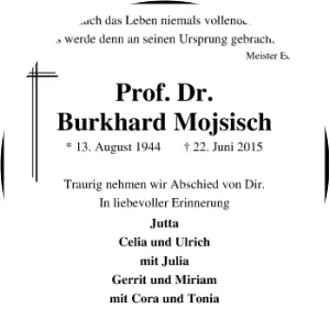 Burkhard Mojsisch