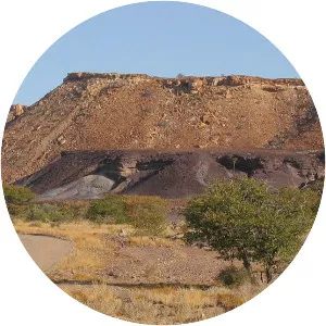 Burnt Mountain - Mountain in Namibia
