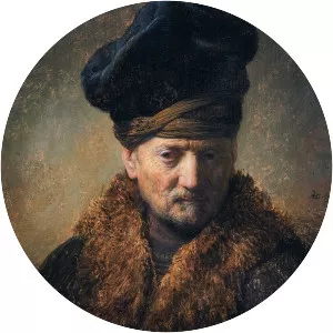 Bust of an Old Man in a Fur Cap - Artwork