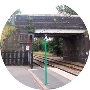Butlers Lane railway station