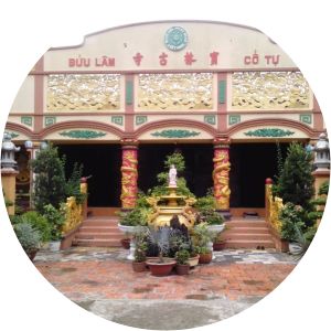 Buu Lam pagoda Tien Giang