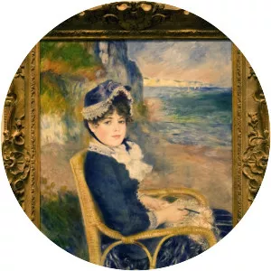 By the Seashore - Painting by Pierre-Auguste Renoir