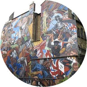 Cable Street Mural - Mural by Ray Walker