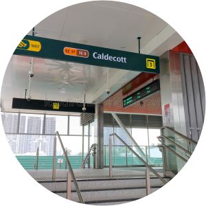 Caldecott MRT station