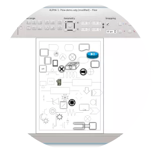 Calligra Flow - Software