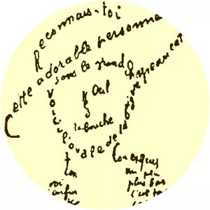 Calligram photograph