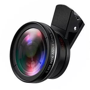 Camera lens photograph