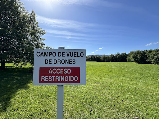 Camping vuelo drones Campus Universitario - University in Spain