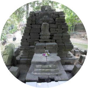 candi rambut monte candi kotes/ candi papoh