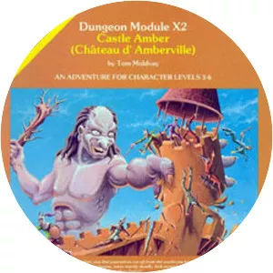 Castle Amber - Book by Tom Moldvay